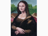 Mona Lisa - haft krzyżykowy